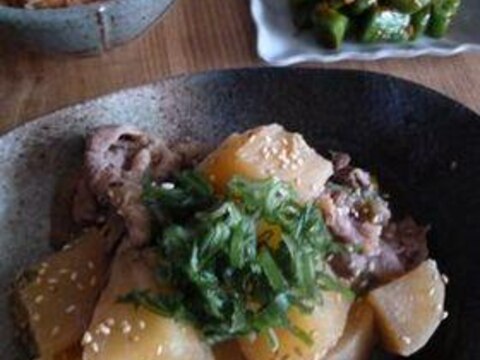 韓国の友人直伝(1)❀牛肉と大根の煮物